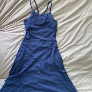 Pact fit and flare dress